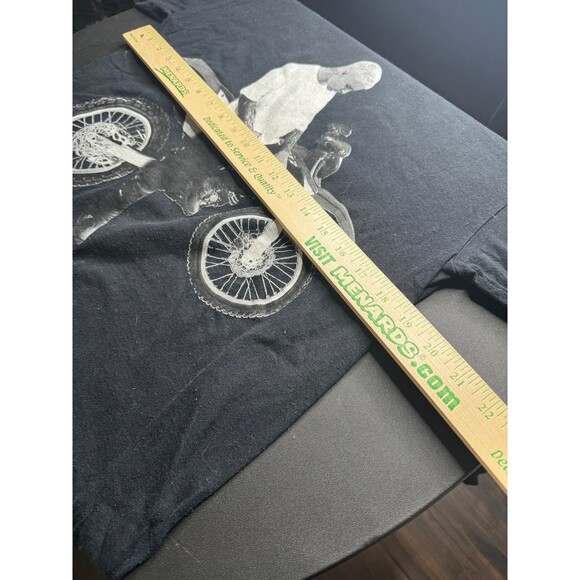 Pacsun Justin Bieber Stadium Tour Long Sleeve Tee Black Motorcycle Size Medium - Picture 5 of 6